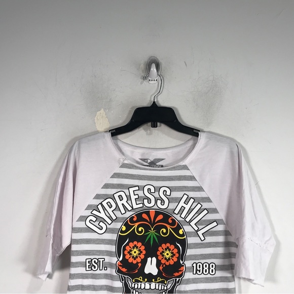 Control Industry Cypress Hill Day of the Dead Raglan Tee, Women's Size M - Multi - Picture 5 of 10